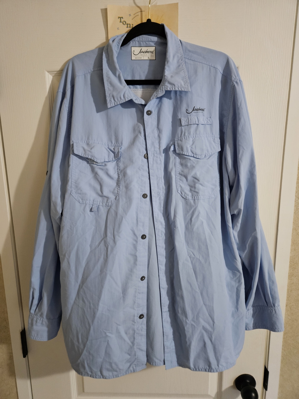 Jawbone Light Blue Long-Sleeve Button-Down Shirt